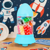 Set de Masas, Cohete, 12 pzas, Color Azul