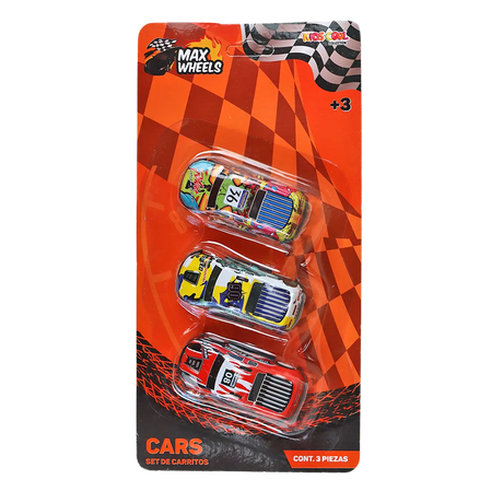 Set de Carritos, 3 pzas