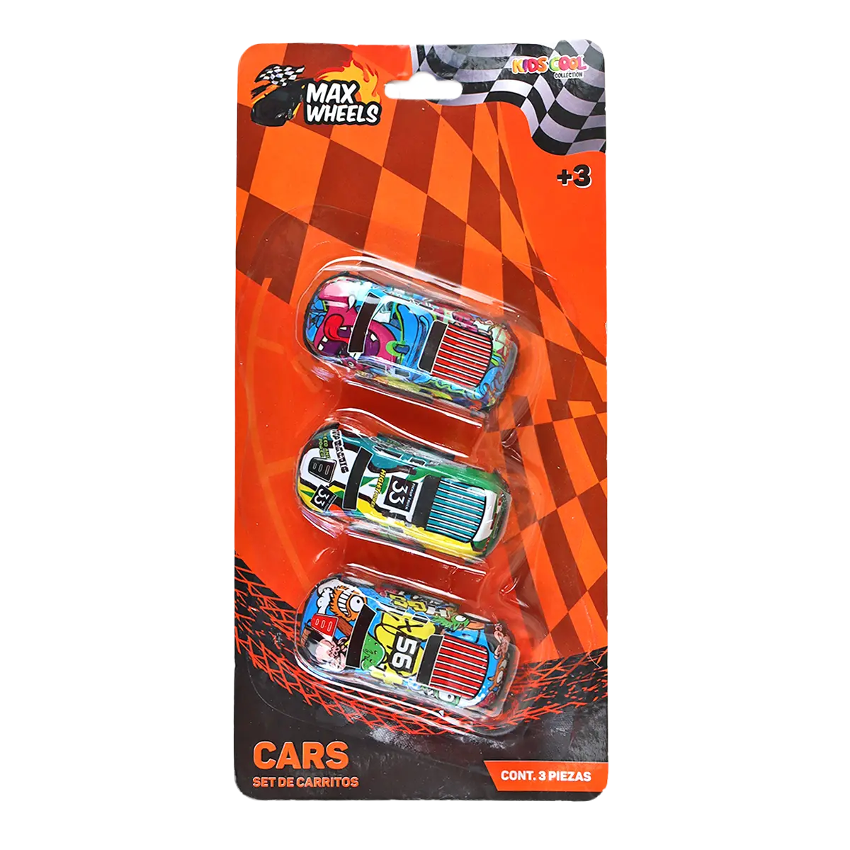 Set de Carritos, 3 pzas