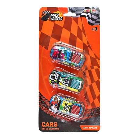 Set de Carritos, 3 pzas