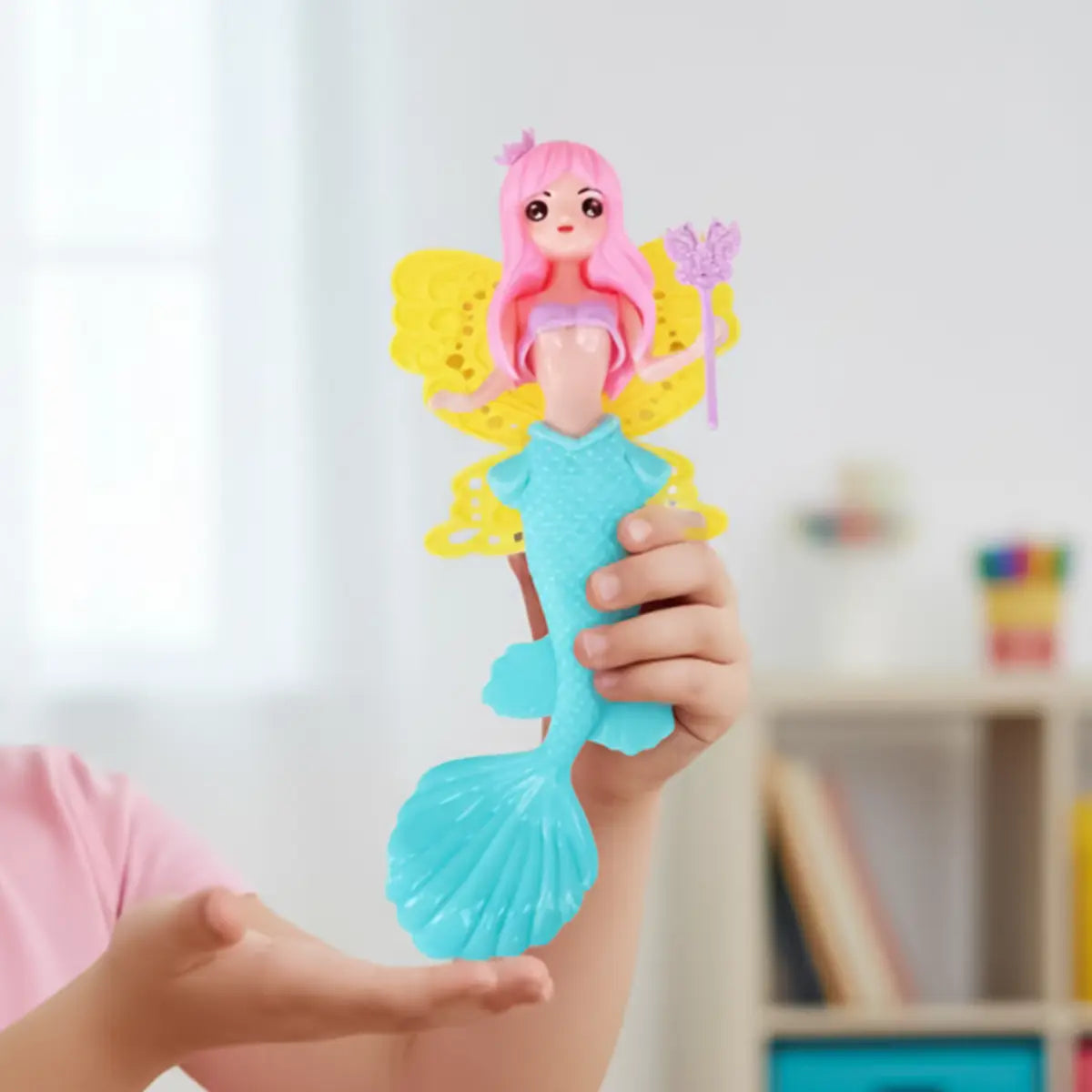 Muñeca Sirena Hada, Color Azul
