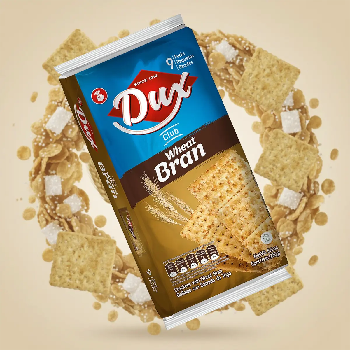 Galletas Dux Integrales, 250 g