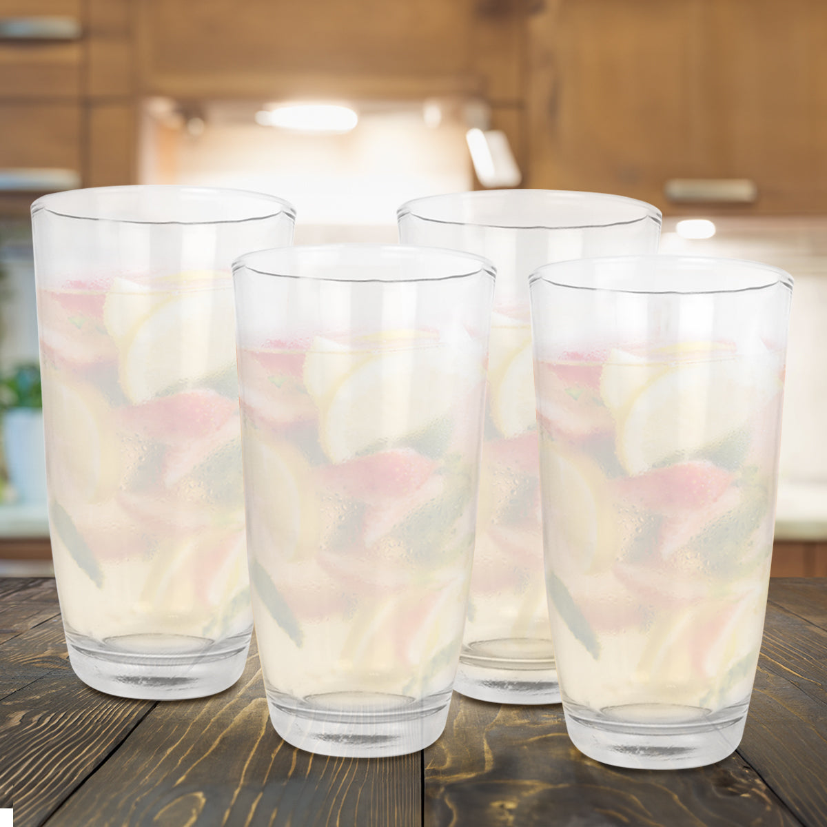 Kit de 4 Vasos de Cristal, Crisa