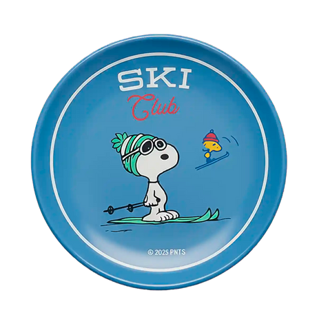 Plato de Plástico, Peanuts, Ski Club