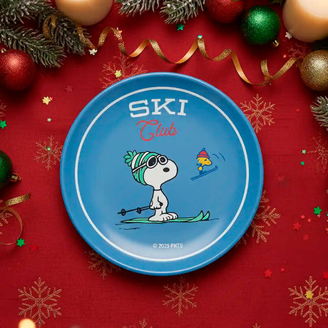 Plato de Plástico, Peanuts, Ski Club