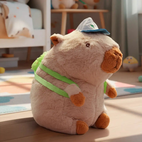 Peluche, Capibara con Gorro