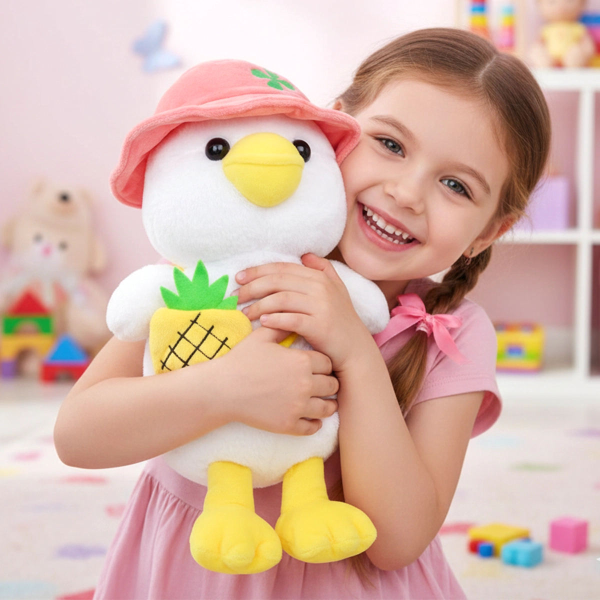 Peluche, Pato con Gorro