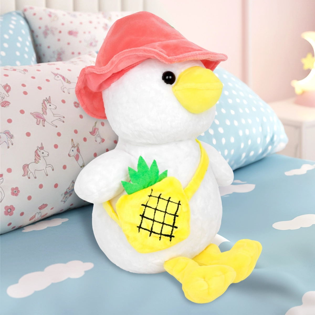 Peluche, Pato con Gorro