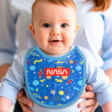 Babero para Bebé, NASA, Color Azul