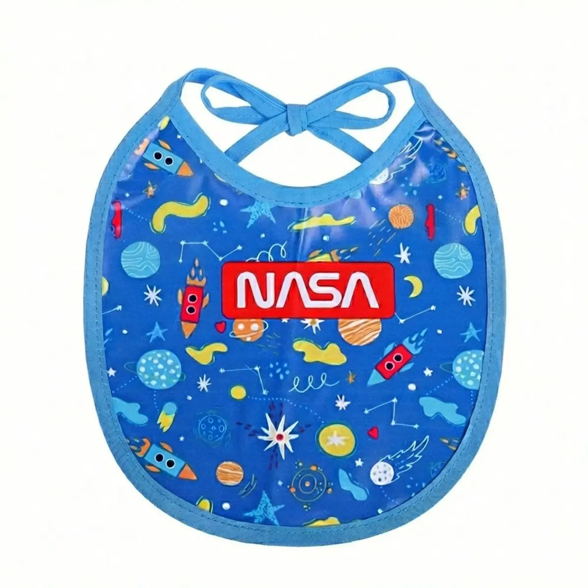 Babero para Bebé, NASA, Color Azul