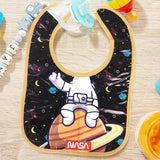 Babero para Bebé, NASA, Color Negro
