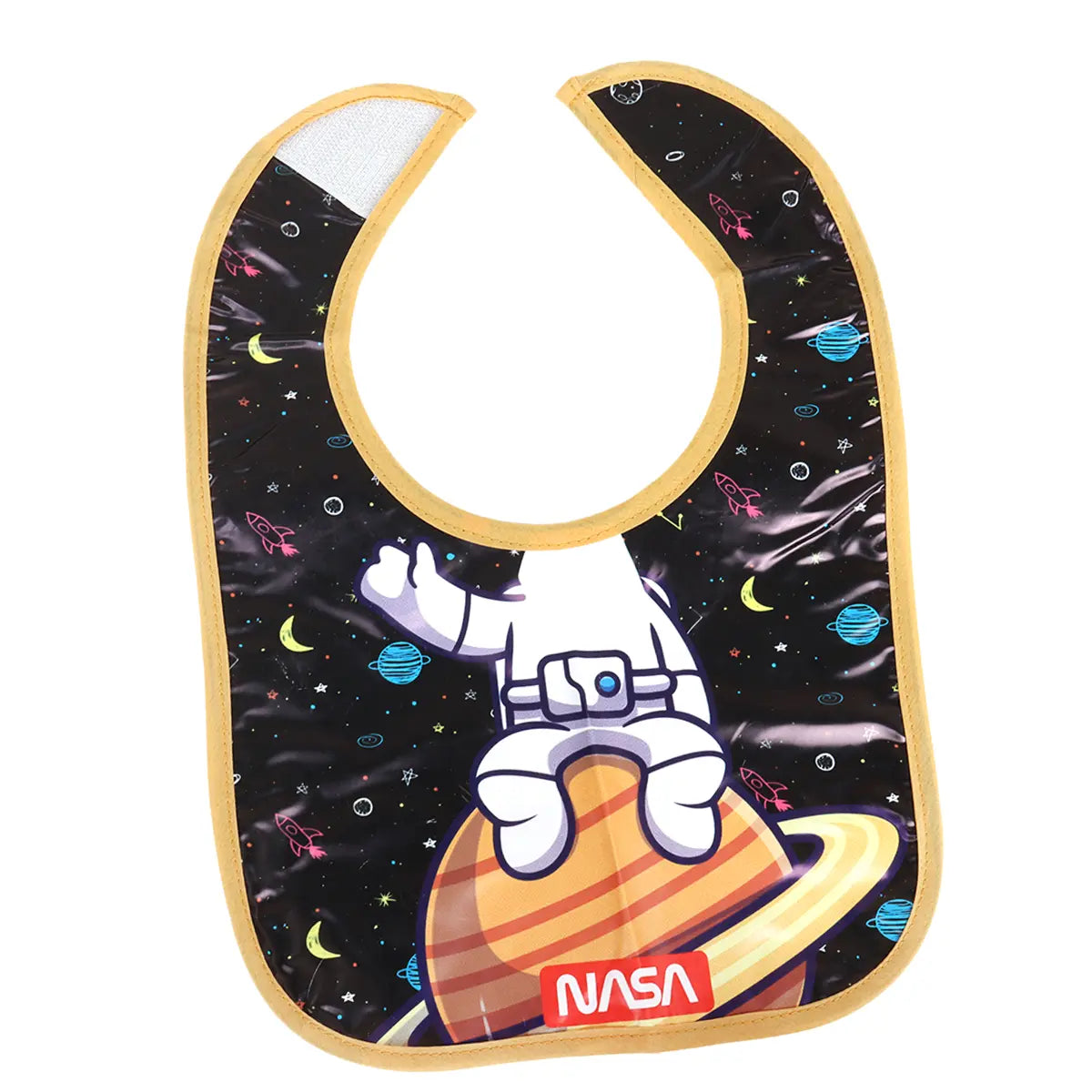 Babero para Bebé, NASA, Color Negro