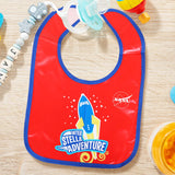 Babero para Bebé, NASA, Color Rojo