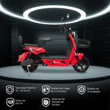 Bicicleta Eléctrica, Tori 800, Color Rojo