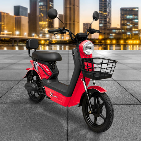 Bicicleta Eléctrica, Tori 800, Color Rojo