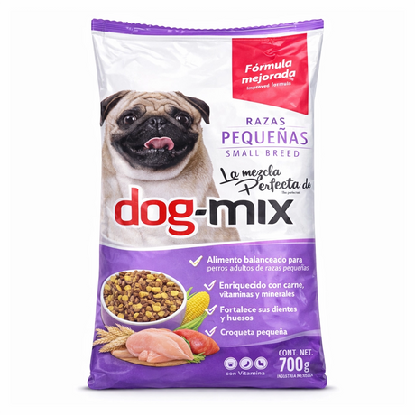 Alimento para Perro Dog-Mix, Raza Pequeña, 700 gr