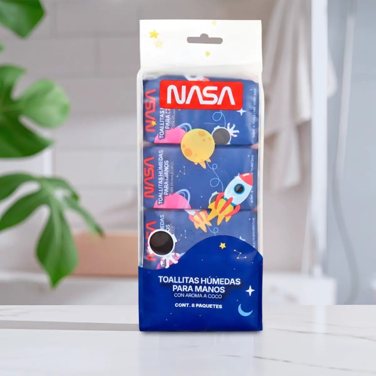 Toallitas Húmedas para Manos, NASA