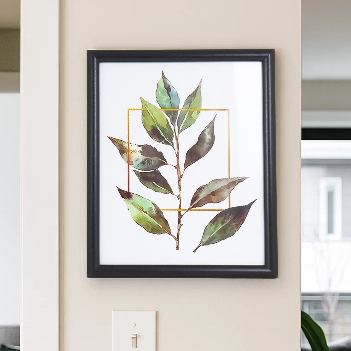 Portarretrato, Planta, Color Negro
