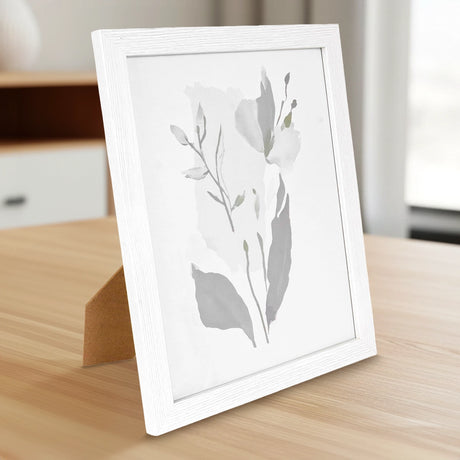 Portarretrato, MDF, Color Blanco