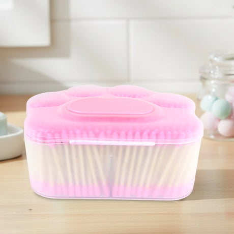 Hisopos de Bambú, Stylesh, Color Rosa