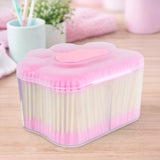 Hisopos de Bambú, Stylesh, Color Rosa