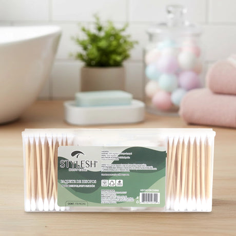 Hisopos de Bambú, Stylesh, 170 pzas