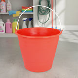 Cubeta de Plástico, Color Vino, 9 L