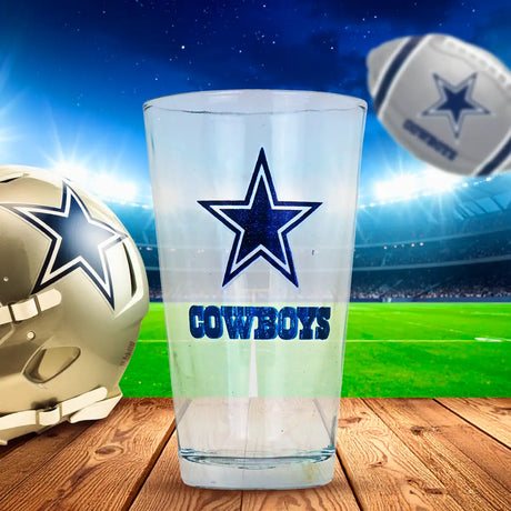 Vaso de Vidrio, Cowboys, 415 ml