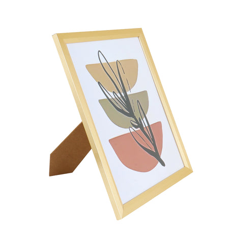 Portarretrato, Diseño Planta, Color Dorado