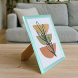 Portarretrato, Diseño Planta, Color Aqua