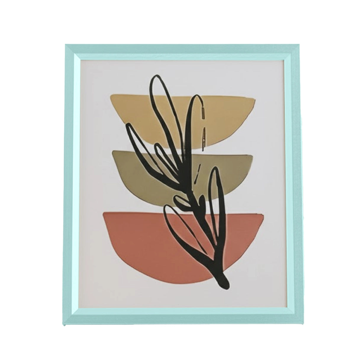 Portarretrato, Diseño Planta, Color Aqua