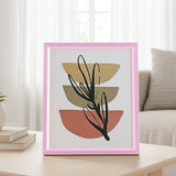 Portarretrato, Diseño Planta, Color Rosa