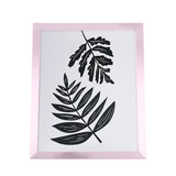 Portarretrato, Diseño Hoja, Color Rosa