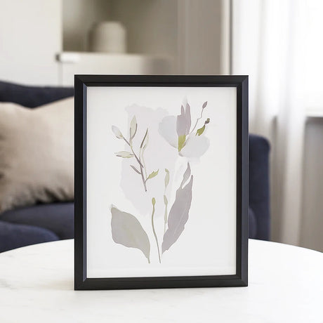 Portarretrato, Diseño Acuarela, Color Negro