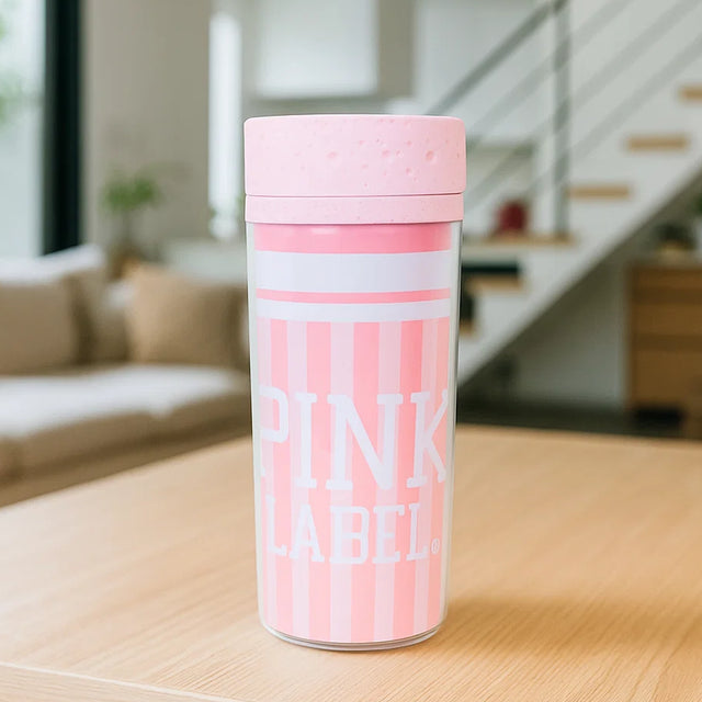Termo de Plástico, Pink Label, 380 ml