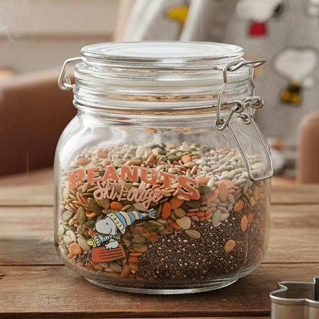 Frasco con Tapa, Peanuts, 750 ml