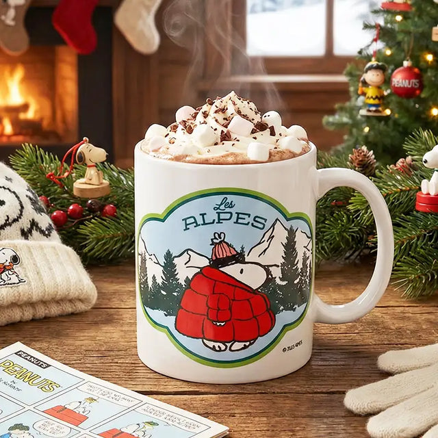 Taza, Alpes, Peanuts, 325 ml