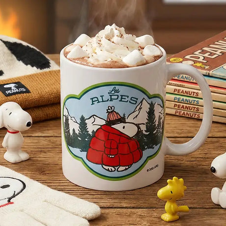 Taza, Alpes, Peanuts, 325 ml