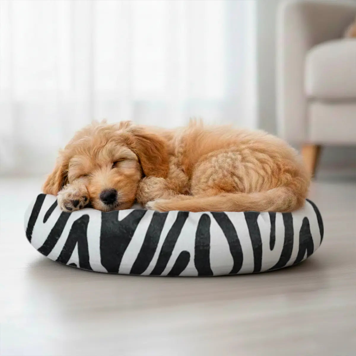 Cama para Mascota, Animal Print, Zebra