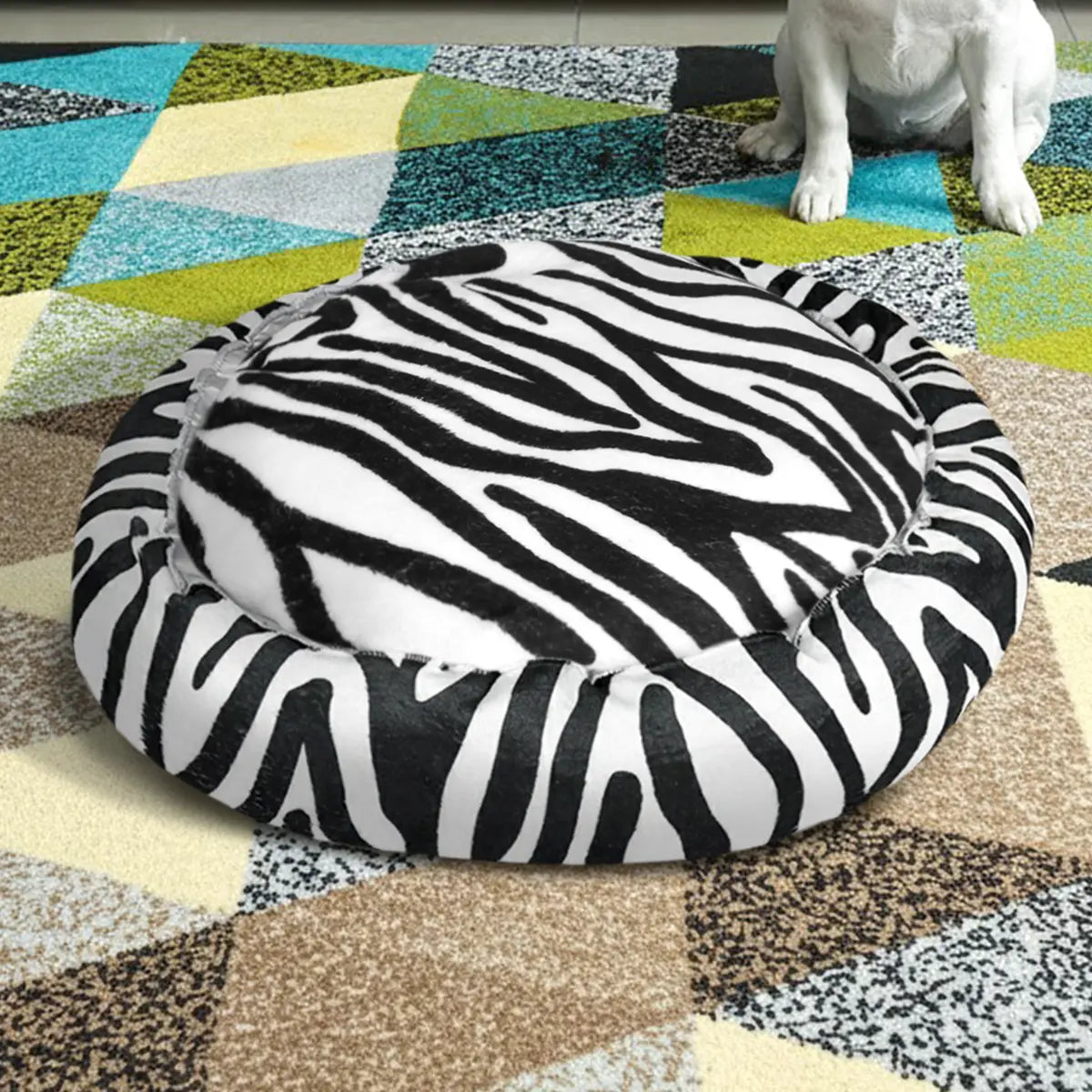 Cama para Mascota, Animal Print, Zebra
