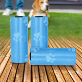 Bolsas para Desechos de Perros, Color Azul, 6 Rollos