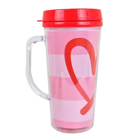 Botella de Plástico con Tapa, Pink Label