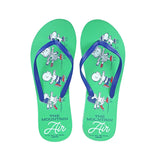 Sandalias, Peanuts, Color Verde