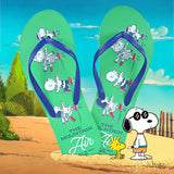 Sandalias, Peanuts, Color Verde