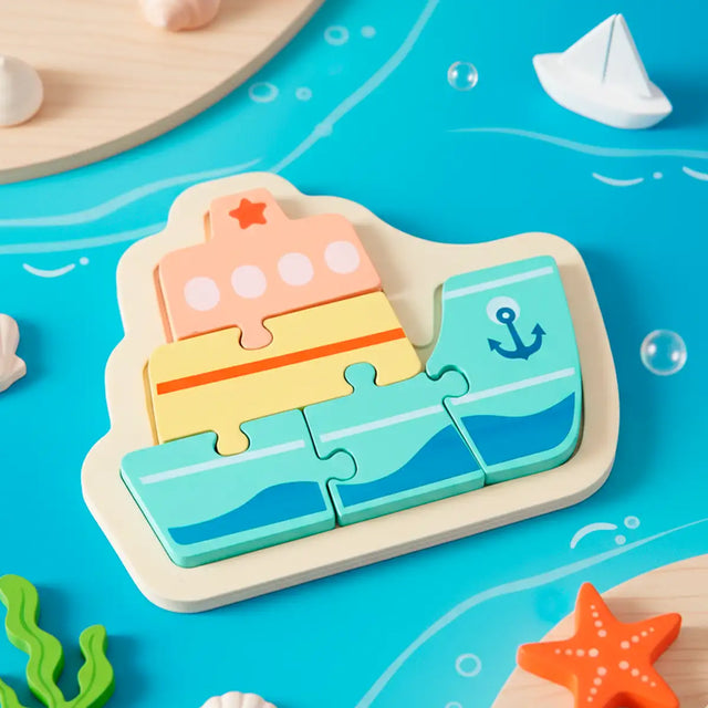 Rompecabezas de Figura, Barco