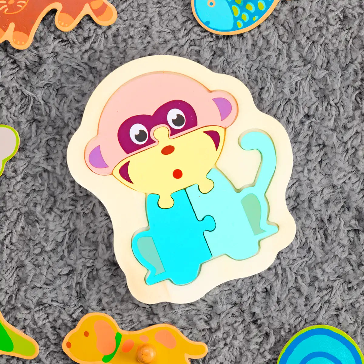 Rompecabezas de Figura, Mono