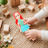 Set Muñeca con Vestidos Intercambiables