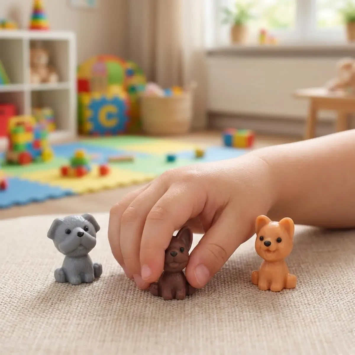 Set de Juguete de Alimentación para Mascota, Color Azul