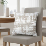 Cojín con Diseño, Color Café