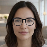 Lentes de Lectura, Color Negro y Azul, +2.50